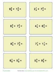 Addition of mixed fractions